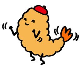 Tempura (Ebiten) Sticker sticker #4075745