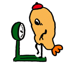 Tempura (Ebiten) Sticker sticker #4075749