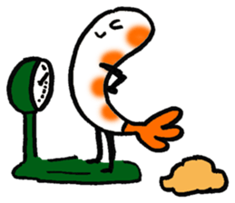 Tempura (Ebiten) Sticker sticker #4075750