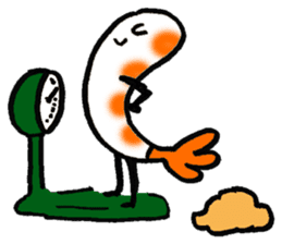 Tempura (Ebiten) Sticker sticker #4075750