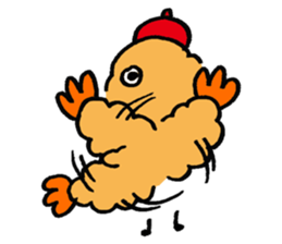 Tempura (Ebiten) Sticker sticker #4075751