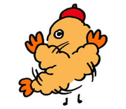 Tempura (Ebiten) Sticker sticker #4075751