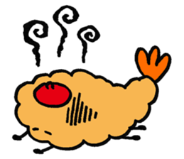 Tempura (Ebiten) Sticker sticker #4075752