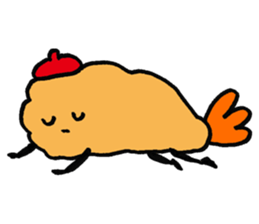 Tempura (Ebiten) Sticker sticker #4075753