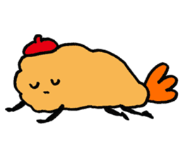 Tempura (Ebiten) Sticker sticker #4075753