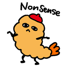 Tempura (Ebiten) Sticker sticker #4075755