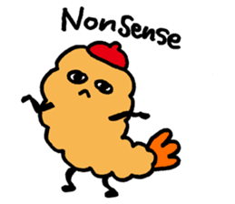 Tempura (Ebiten) Sticker sticker #4075755