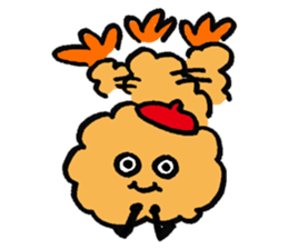 Tempura (Ebiten) Sticker sticker #4075756