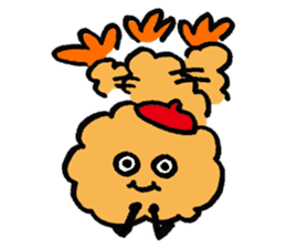 Tempura (Ebiten) Sticker sticker #4075756