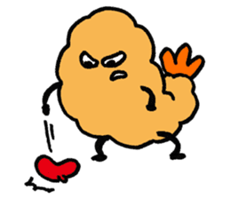 Tempura (Ebiten) Sticker sticker #4075757