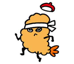 Tempura (Ebiten) Sticker sticker #4075758