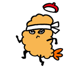 Tempura (Ebiten) Sticker sticker #4075758