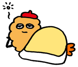 Tempura (Ebiten) Sticker sticker #4075760