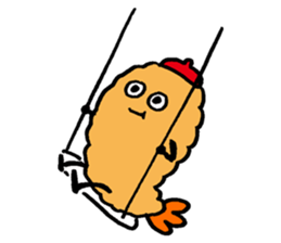 Tempura (Ebiten) Sticker sticker #4075762