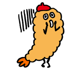 Tempura (Ebiten) Sticker sticker #4075764