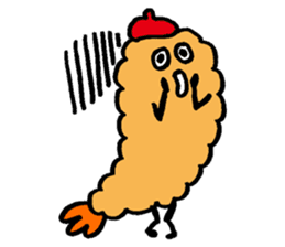 Tempura (Ebiten) Sticker sticker #4075764