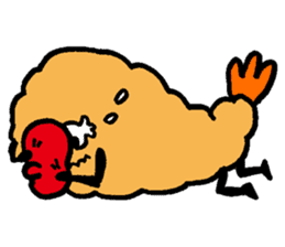 Tempura (Ebiten) Sticker sticker #4075765