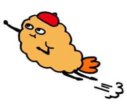 Tempura (Ebiten) Sticker sticker #4075769