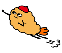 Tempura (Ebiten) Sticker sticker #4075769