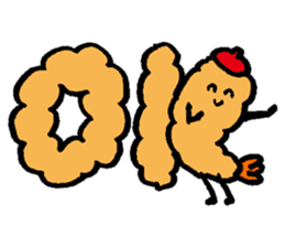 Tempura (Ebiten) Sticker sticker #4075770