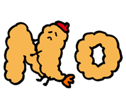 Tempura (Ebiten) Sticker sticker #4075771