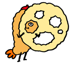 Tempura (Ebiten) Sticker sticker #4075772