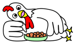 JIN-JIN Chicken Life sticker #4076088