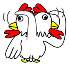 JIN-JIN Chicken Life sticker #4076091