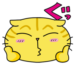 One-word kitty Sticker sticker #4076583