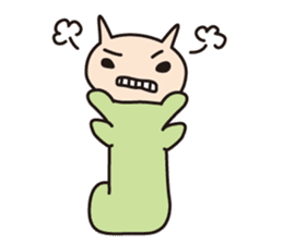 Cheeky Kitty Caterpillar 3 sticker #4076651