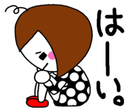 I am a pretty girl heeko. The secound. sticker #4076820