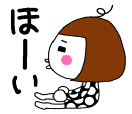 I am a pretty girl heeko. The secound. sticker #4076821