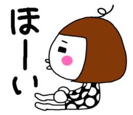 I am a pretty girl heeko. The secound. sticker #4076821