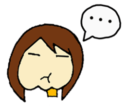 Japanese messages of Tsugu-chan -2nd- sticker #4077265