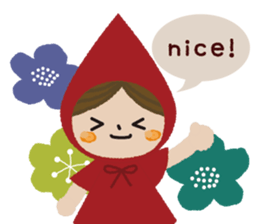 The Little Red Riding Hood sticker #4077339