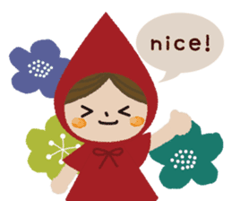 The Little Red Riding Hood sticker #4077339