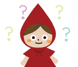 The Little Red Riding Hood sticker #4077365
