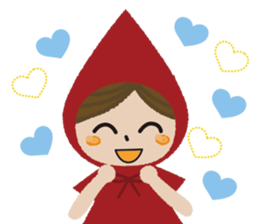 The Little Red Riding Hood sticker #4077375