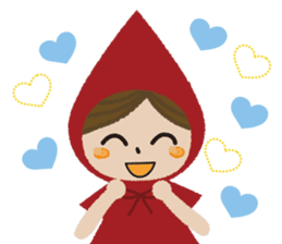 The Little Red Riding Hood sticker #4077375