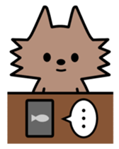 Wolf sticker #4077482