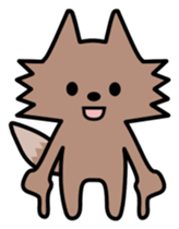 Wolf sticker #4077488