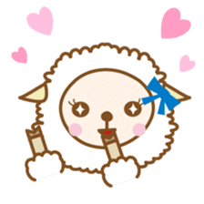 Twin sheep2 sticker #4078016
