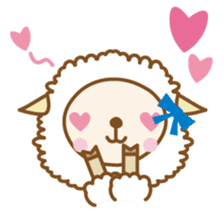 Twin sheep2 sticker #4078021