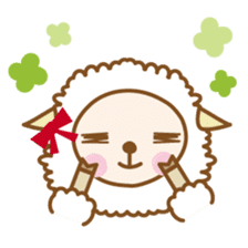 Twin sheep2 sticker #4078022