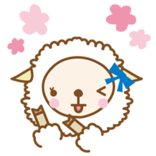 Twin sheep2 sticker #4078023