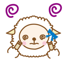 Twin sheep2 sticker #4078029