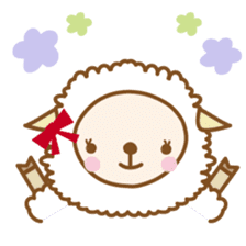 Twin sheep2 sticker #4078030