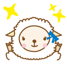 Twin sheep2 sticker #4078032