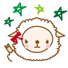 Twin sheep2 sticker #4078033