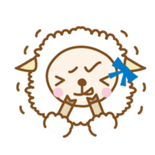 Twin sheep2 sticker #4078040